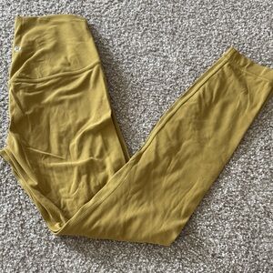 lululemon athletica Golden Yellow Leggings